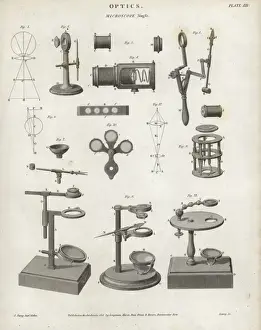 Mechanism Prints: Single microscope mechanisms and parts