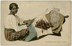 Artisan Collection: Sinhalese Lace Maker - Sri Lanka
