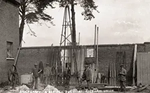 Boring Prints: Sinking an Artesian Well, Union Workhouse, Aylsham, Norfolk