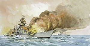 1941 Collection: The Sinking of the Bismarck