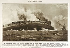 Abandoning Gallery: Sinking of the Blucher in Great War Deeds, WW1