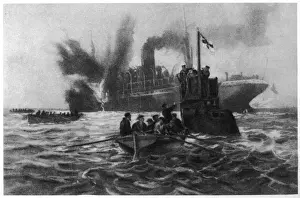 Sinking of Brit Steamer