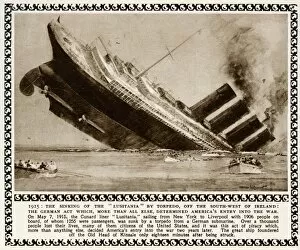 Torpedoed Gallery: Sinking of the Lusitania