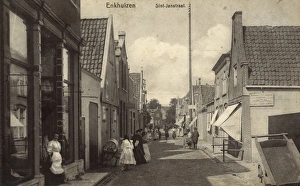 Images Dated 19th May 2017: Sint Janstraat, Enkhuizen, North Holland, Netherlands