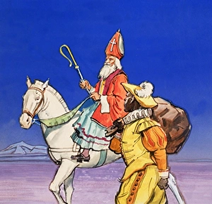 Images Dated 1st November 2006: Sinter Klass - the Dutch Santa Claus