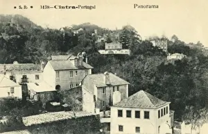 Sintra Prints: Sintra, Portugal - Houses on the hillside