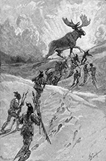 Images Dated 19th June 2018: SIOUX GIANT MOOSE