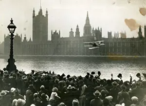 Sir Alan Cobham returns to London from Australia