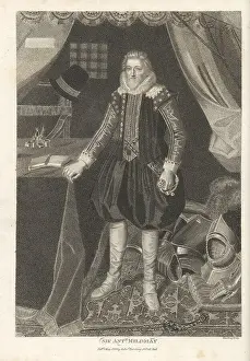 1799 Prints: Sir Anthony Mildmay, Elizabeth I's ambassador in Paris