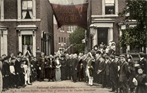 Sir Charles Wakefield at National Childrens Home, London Sir Charles Wakefield at National Childrens Home, London