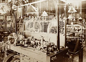 Sir David Solomons workshop, early 1900s