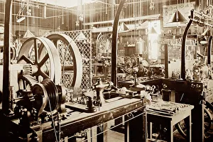 Sir David Solomons workshop, early 1900s