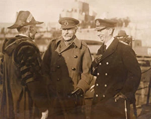 Over Coat Gallery: Sir Douglas Haig, Vice Admiral Keyes and Sir A Bodkin