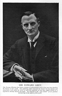 Images Dated 20th July 2012: Sir Edward Grey