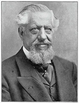 Edwin Prints: Sir Edwin Arnold (1832 - 1904), English poet and journalist