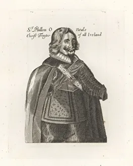17th Century Prints: Sir Felim O'Neill of Kinard, Irish rebel, 17th century