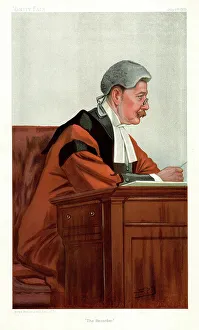 Fulton Prints: Sir Forest Fulton, Red Judge, The Recorder