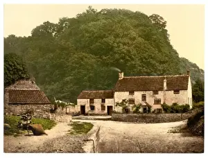 Severn Prints: Sir Francis Drakes House near Severn Bridge, Gatcombe, Engl