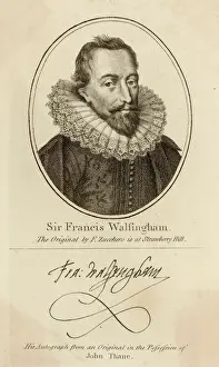 Walsingham Prints: Sir Francis Walsingham, Secretary to Queen Elizabeth I