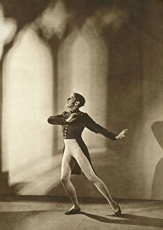 Shadow Collection: Sir Frederick Ashton, ballet dancer in Apparitions