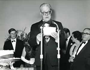 Sir George Gardner, RAeS President 1965-1966, reads the ?