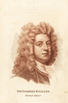 Draughtsman Prints: Sir Godfrey Kneller, English portrait painter