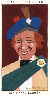 Lauder Prints: Sir Harry Lauder - Scottish entertainer