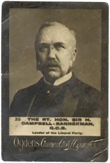 Bannerman Prints: Sir Henry Campbell-Bannerman, Liberal Party leader