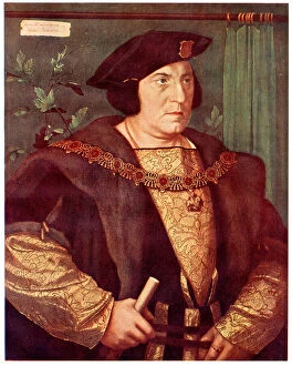 Brocade Gallery: Sir Henry Guildford, English courtier, by Holbein