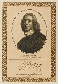 Vane Prints: Sir Henry Vane