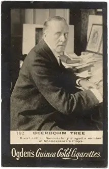 Sir Herbert Beerbohm Tree, English actor and theatre manager