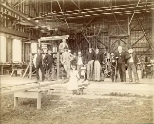 Captive Prints: Sir Hiram Maxim?s workshop at Baldwyn?s Park, Kent