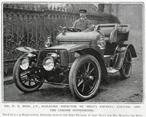 Images Dated 19th November 2020: Sir Horace Edward Moss (1852 - 1912), British theatre impresario and the founder