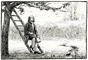 Apple Prints: Sir Isaac Newton