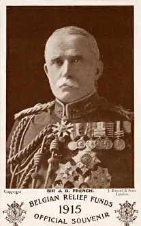 Honours Prints: Sir John Denton French - WWI - Belgian Relief Funds
