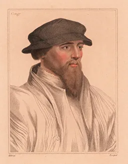 Elite Prints: Sir John Gage, English courtier and politician, 1479-1556
