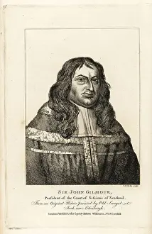 Inch Prints: Sir John Gilmour of Craigmillar, Scottish judge and politician