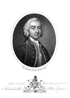 1718 Prints: Sir John Moore (Naval)