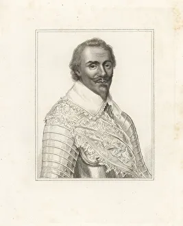 Fought Prints: Sir John Ruthven, English Civil War general, died 1648