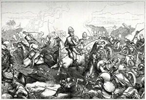 Sir Joseph Thackwell, British Army officer, at the Battle of Sobraon Sir Joseph Thackwell, British Army officer, at the Battle of Sobraon