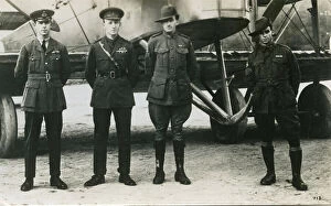 Keith Collection: Sir Keith Smith, Sir Ross Smith, Sgt. J. M. Bennett