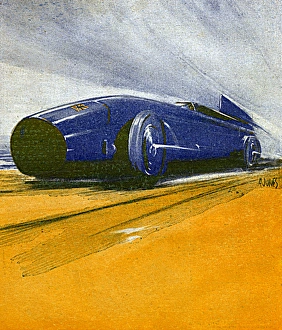 Bluebird Gallery: Sir Malcolm Campbell - Bluebird