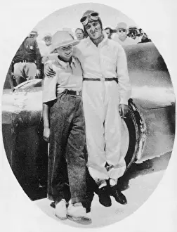 Attempts Prints: Sir Malcolm and Donald Campbell, Utah, 1935