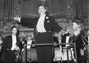 Organist Prints: Sir Malcolm Sargent, English conductor and composer