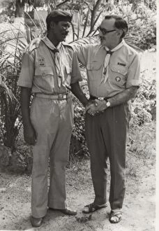 Marc Gallery: Sir Marc Noble and scouting leader, Gambia, West Africa