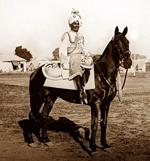 Sir Pratap Singh of Idar, Delhi Durbar, India