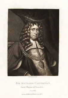 Woodburn Prints: Sir Richard Chiverton, Lord Mayor of London, 1657-58