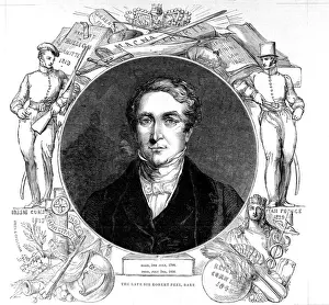 1829 Prints: Sir Robert Peel, c. 1850