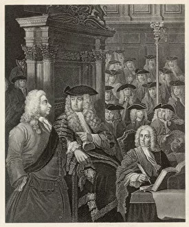 1676 Gallery: Sir Robert Walpole - House of Commons