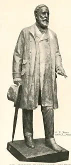 Waterlow Prints: Sir Sydney Waterlow, statue in Waterlow Park, London